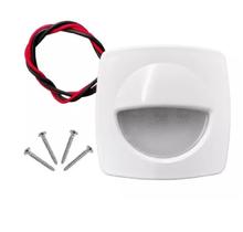 Luz Cortesia Embutir Capa Removível Branca Led Azul 12v Luz Cortesia Embutir Capa Removível Branca Led Azul 12v