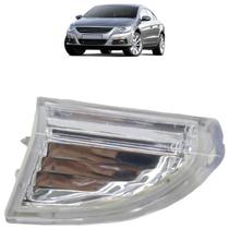 Luz Cortesia Retrovisor Passat CC 2008 2009 2010 2011 2012 Cristal Estriada Acrílico Carcaça Branca Luz Cortesia Retrovisor Passat CC 2008 2009 2010 2011 2012 Cristal Estriada Acrílico Carcaça Branca