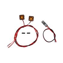 Luz De Advertência LED Para Traxxas Trx4 D90 D110 Rc4wd Scx10 90046 Tamiya 90053 Yikong Rgt Axial