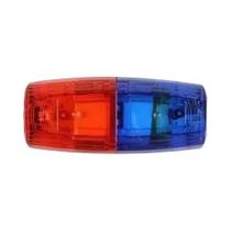 Luz De Advertência LED Vermelha E Azul Para Ombro, Alarme De Segurança Para Trabalhadores Da