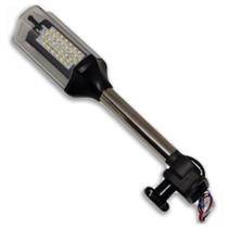 Luz de Alcançado Mega Estrobo Crepuscular Articulada Preta Arieltek