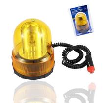 Luz de alerta giratoria redonda base imantada 12v 21w - WESTERN Luz de alerta giratoria redonda base imantada 12v 21w - WESTERN