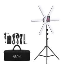 Luz de anel LED GVM Great Video Maker 600S 90W com tripé Luz de anel LED GVM Great Video Maker 600S 90W com tripé
