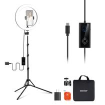 Luz de Anel LED Neewer RH12B 24W (2900K-7000K) com Suporte