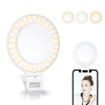 Luz de anel para selfies Tomanwai recarregável 800mAh 60 LED