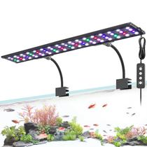 Luz de aquário LED AQQA 30W para aquário de 80-100 cm