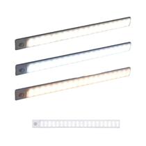 Luz de Armário com Sensor de Movimento - Recarregável, Ajustável e com Tamanhos Diversos