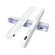 Luz De Armário LED Sem Fio Recarregável Com Sensor De Movimento, Display Tátil, Luz Noturna Com Luz De Armário LED Sem Fio Recarregável Com Sensor De Movimento, Display Tátil, Luz Noturna Com