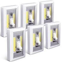 Luz de armário VIBELITE, interruptor operado por bateria, pacote com 6 Luz de armário VIBELITE, interruptor operado por bateria, pacote com 6
