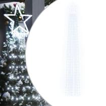 Luz de árvore de Natal vidaXL 320 LEDs 8 modos de iluminação