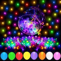 Luz de balão LED JJGoo Mini Round Balls Lights (50 unidades) Luz de balão LED JJGoo Mini Round Balls Lights (50 unidades)