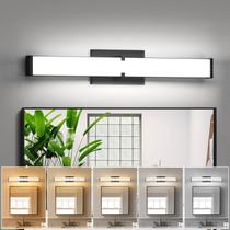 Luz de banheiro HOPAI LBL24 63cm Dimmable LED 2500lm preta