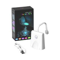 Luz De Banheiro Inteligente Com Carregamento USB Com Detecção Humana Luz Noturna Com Projeção De