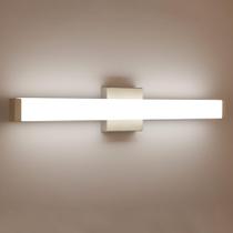 Luz de banheiro Yhtlaeh 24" de níquel escovado 14W 4000K Luz de banheiro Yhtlaeh 24" de níquel escovado 14W 4000K