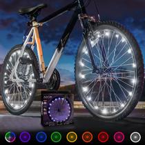Luz de bicicleta Activ Life Wheel LED branca 2 pneus Luz de bicicleta Activ Life Wheel LED branca 2 pneus