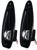 Luz de Bordo Proa Olho de Tubarão Led 12v Cor Preta