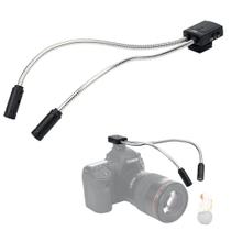 Luz de braço macro LED JJC de 10 polegadas de comprimento para montagem em sapatos 5600K Luz de braço macro LED JJC de 10 polegadas de comprimento para montagem em sapatos 5600K