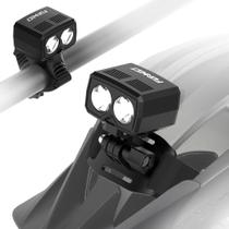 Luz de capacete FUNWICT LED para bicicleta 1000 lúmens preto Luz de capacete FUNWICT LED para bicicleta 1000 lúmens preto