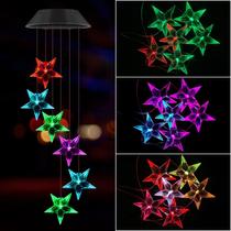 Luz de carrilhão de vento movida a energia solar Lainin com LED