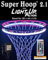 Luz de Cesta de Basquete Super Hoop 2.1 com Sensor Interativo Luz de Cesta de Basquete Super Hoop 2.1 com Sensor Interativo