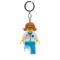 Luz de chaveiro LEGO Classic Doctor 7,6 cm com luzes LED KE185