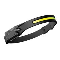 Luz de ciclismo ao ar livre Usb luz de corrida noturna recarregável levou farol forte