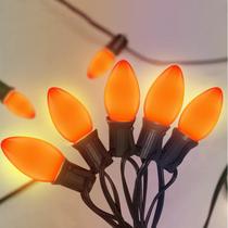 Luz de corda GOOTHY C7 LED 7,6 m 27 lâmpadas laranja ao ar livre