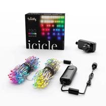 Luz de corda LED Holiday Bright Lights 190L Twinkling Icicle