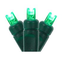 Luz de corda Vickerman X6G6104 100 LED verde de grande angular Luz de corda Vickerman X6G6104 100 LED verde de grande angular
