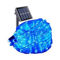Luz De Cordão LED Solar Para Exterior 7M 12M 22M 32M, Lâmpada De Fada Para Jardim, Natal, Casamento