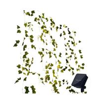 Luz De Cordão Solar Em Forma De Folha E Flor Para Decoração De Natal, Casamento, Festa Ao Ar Livre,