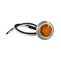 Luz De Cortesia com Moldura em Inox Led Amarelo 12v