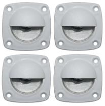 Luz De Cortesia de Led Azul 12v Barco Uso Náutico Kit 4