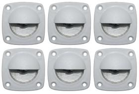 Luz De Cortesia de Led Azul 12v Barco Uso Náutico Kit 6