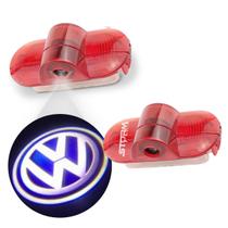 Luz De Cortesia Iluminação Porta Vw Projetor Logo Golf Bora MI 8V Sedan volkswagen modelo versão lâmpada Led lateral chão