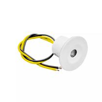 Luz de Cortesia Pontual 12v LED Amarelo Para Barco Lancha
