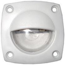 Luz de Cortesia (Utilitária) Fixa Interna ou Cabine em Plástico ABS Branco 12V - Marine Town