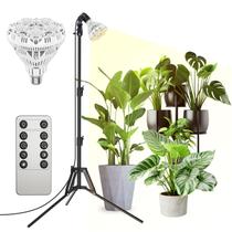 Luz de Crecimiento para Plantas SANSI 30W Espectro Completo Tripié 76-140 cm