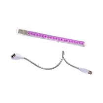 Luz De Cultivo LED De Espectro Completo 5V Com Mangueira Flexível Para Estufa Interna, Lâmpada USB Luz De Cultivo LED De Espectro Completo 5V Com Mangueira Flexível Para Estufa Interna, Lâmpada USB