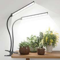 Luz de cultivo LED GooingTop espectro completo com presilha 110 V e temporizador Luz de cultivo LED GooingTop espectro completo com presilha 110 V e temporizador