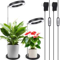 Luz de cultivo LED LORDEM para plantas de interior com temporizador e regulável Luz de cultivo LED LORDEM para plantas de interior com temporizador e regulável