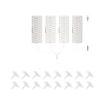 Luz De Cultivo LED USB De Espectro Completo Com Placa Quântica E Temporizador Para Flores Em Vasos E