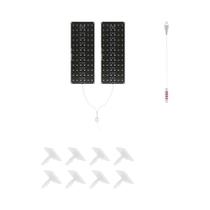 Luz De Cultivo LED USB De Espectro Completo Com Placa Quântica E Temporizador Para Flores Em Vasos E