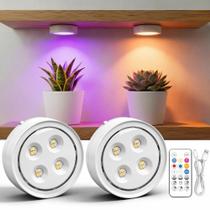 Luz de cultivo sooogd 2 unidades recarregável sem fio LED