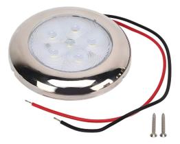 Luz De Cúpula De Teto Led Rv 12v Ip65 Impermeável Branca Luz De Cúpula De Teto Led Rv 12v Ip65 Impermeável Branca