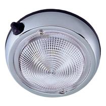 Luz de cúpula Perko 0300DP0CHR para montagem em superfície 3 cromada 12V
