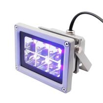 Luz De Cura UV 405 395 365nm Para Vidro Acrílico Pasta Óleo Resina Tinta Pintura Tela De Seda