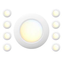 Luz de disco LED JULLISON 6" 15W regulável 5CCT ETL Wet
