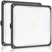 Luz de dossel LED HYPERLITE 45W, 2 pacotes 2024, 6300LM, IP65