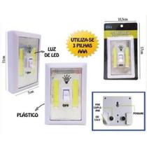 Luz de Emergência Led Sem Fio Com Interruptor Pilha Imã adesiva